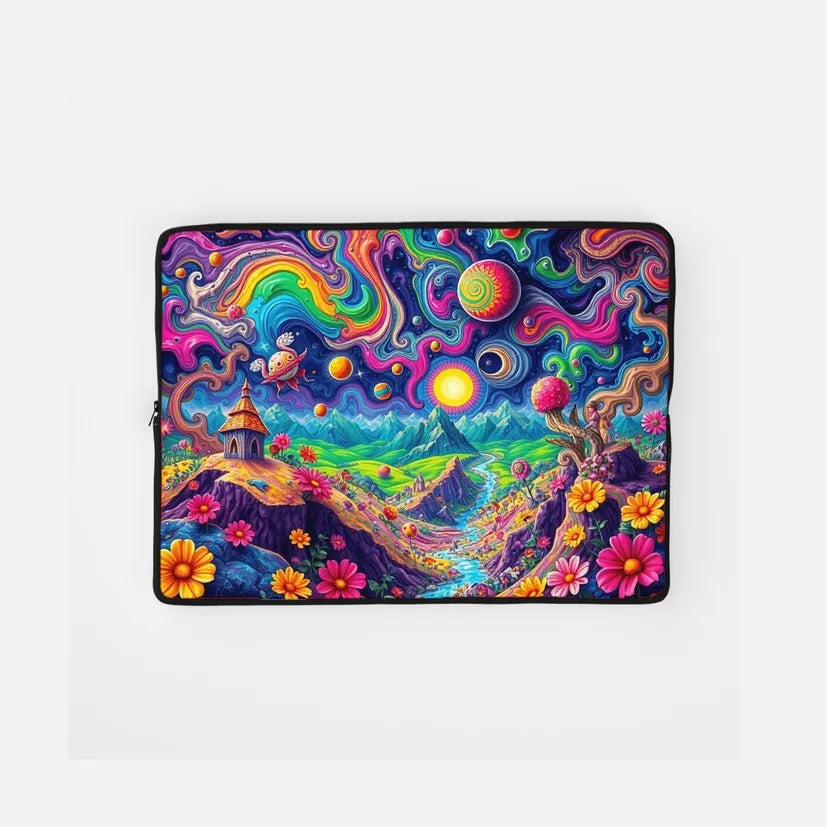 Psychedelic World Laptop Sleeve - Revonix