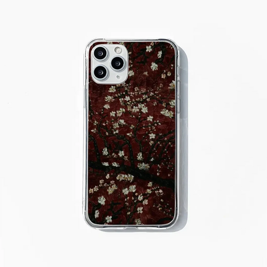 Van Gogh red almond blossoms Phone Case - Revonix